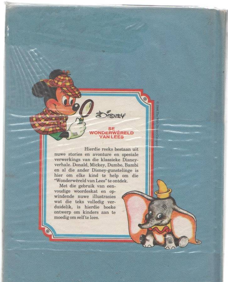 BAASSPEURDER MUIS - WALT DISNEY  - SONIA GOUWS (1986)