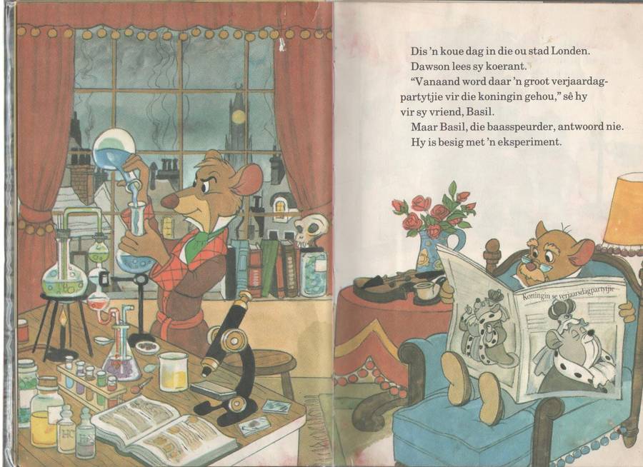 BAASSPEURDER MUIS - WALT DISNEY  - SONIA GOUWS (1986)