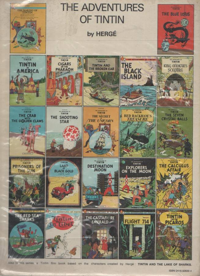 THE ADVENTURES OF TINTIN - THE CASTAFIORE EMERALD - MICHAEL TURNER ( 1963)