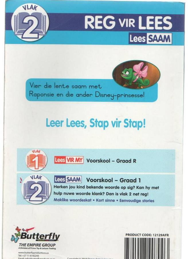 REG VIR LEES, VLAK 2 : PRINSES HEERLIKE LENTE - KIRSTEN DEPKEN (2018 DISNEY REEKS)