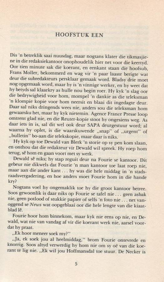 DIE KWIKSTERTJIE - JAN SCHOLTZ (2 DE UITGAWE 1992)