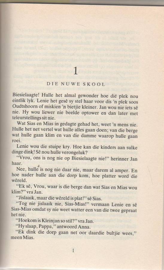 EERSTE DAE OP BIESIELAAGTE -MIKRO (2 DE UITGAWE 1984)