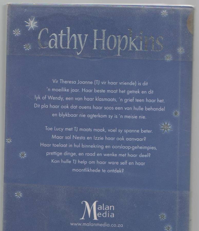 MEISIES SE DINGE EN OORSLAAP GEHEIME - CATHY HOPKINS (1 STE AFRIKAANSE DRUK 2009)