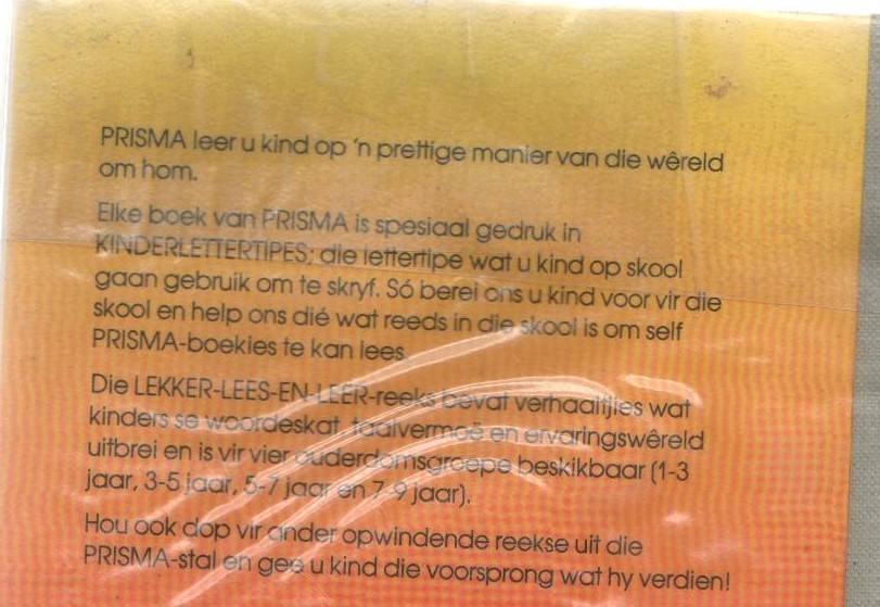 NEELS RAAK WEG - PRISMA (1 STE UITGAWE 1989)