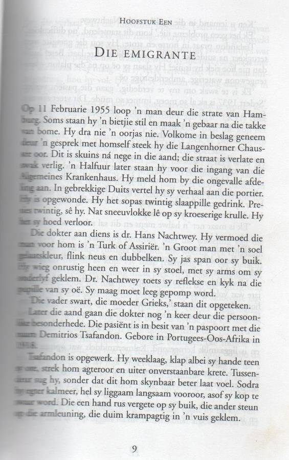 DOMEIN VAN GLAS - HENK VAN WOERDEN , VERTAAL DEUR ANTJIE KROG (1 STE UITGAWE 2000)