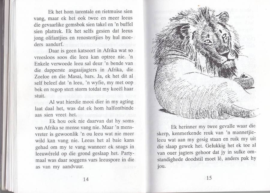 OM DIE AANDVUUR  - P J SCHOEMAN (MAKRO BOEK 1994)