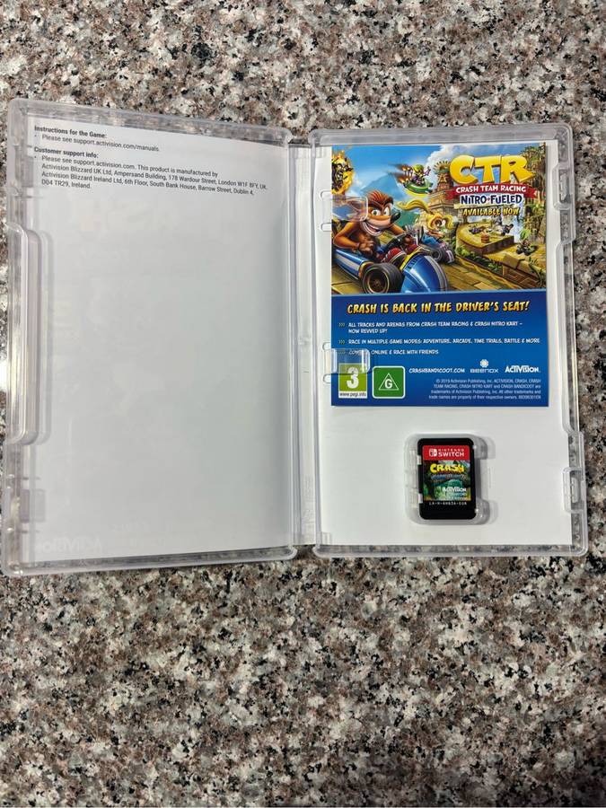 Crash Bandicoot Nsane trilogy
