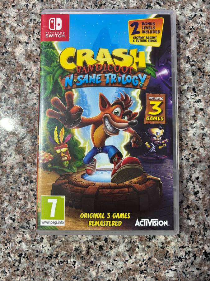 Crash Bandicoot Nsane trilogy