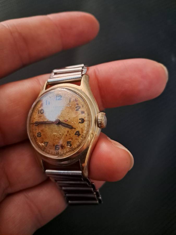 Rare Pierpont 17 Jewels Incabloc mechanical watch
