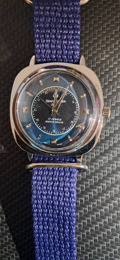 Vintage Henri Sandoz & Fils mechanical watch