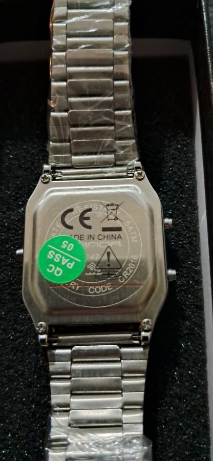 Sanoa Alarm Stopwatch calendar watch