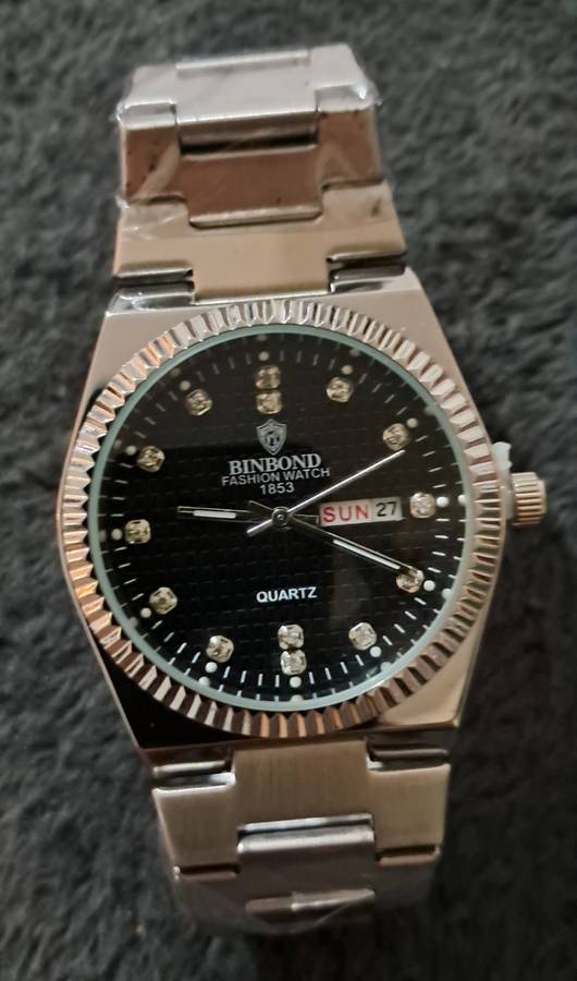 Mens Day Date Calender Watch