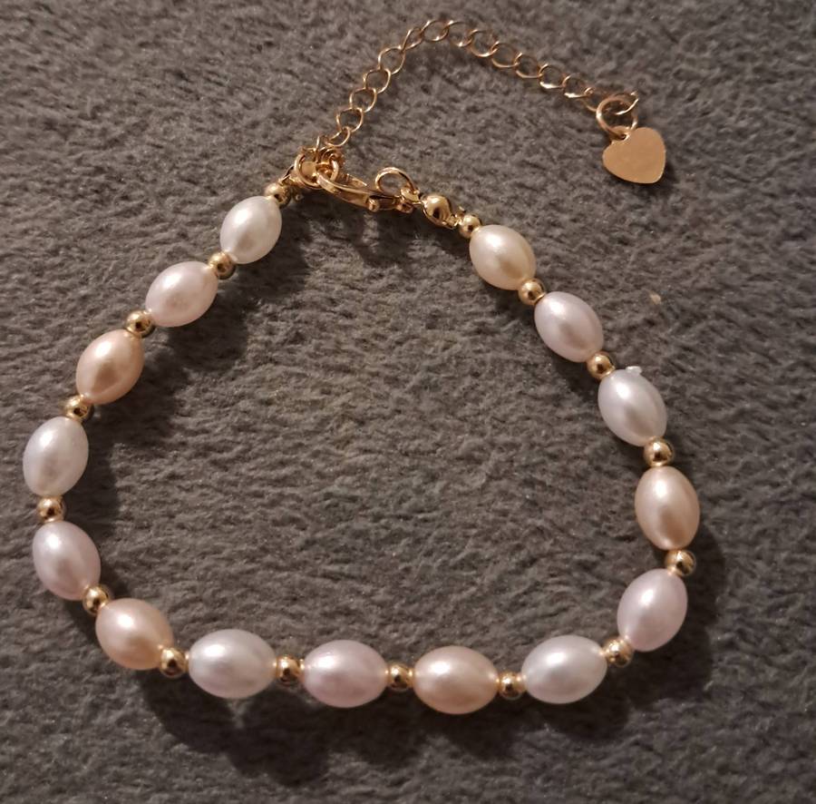 Fresh Water Pearls Adjustable Bracelet