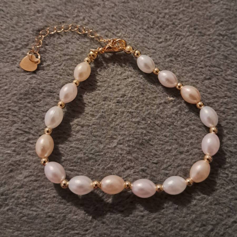 Fresh Water Pearls Adjustable Bracelet