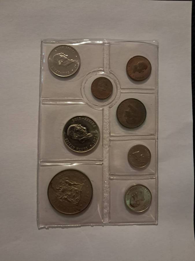 1976 Uncirculated Mint Pack Silver 1 Rand