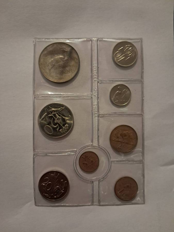 1971 Uncirculated Mint Pack Silver 1 Rand