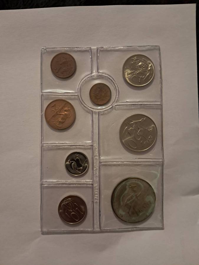 1972 Uncirculated Mint Pack Silver 1 Rand
