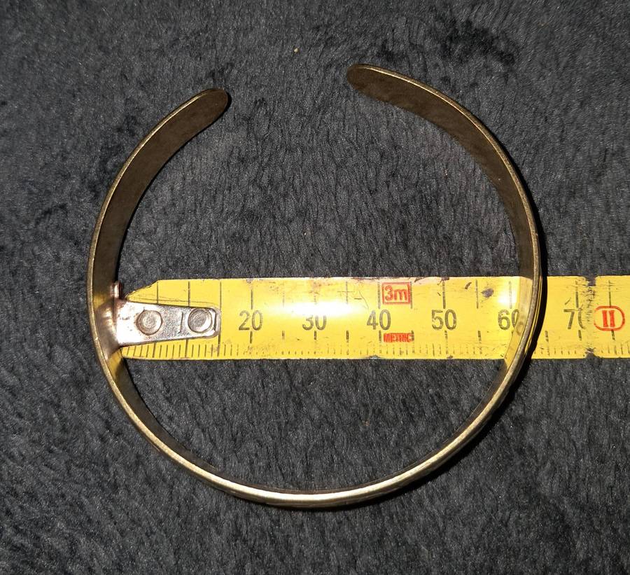 Adjustable Copper Bangle