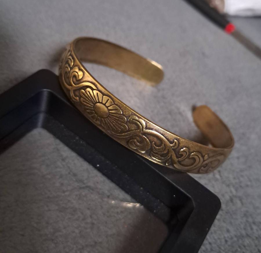 Adjustable Copper Bangle