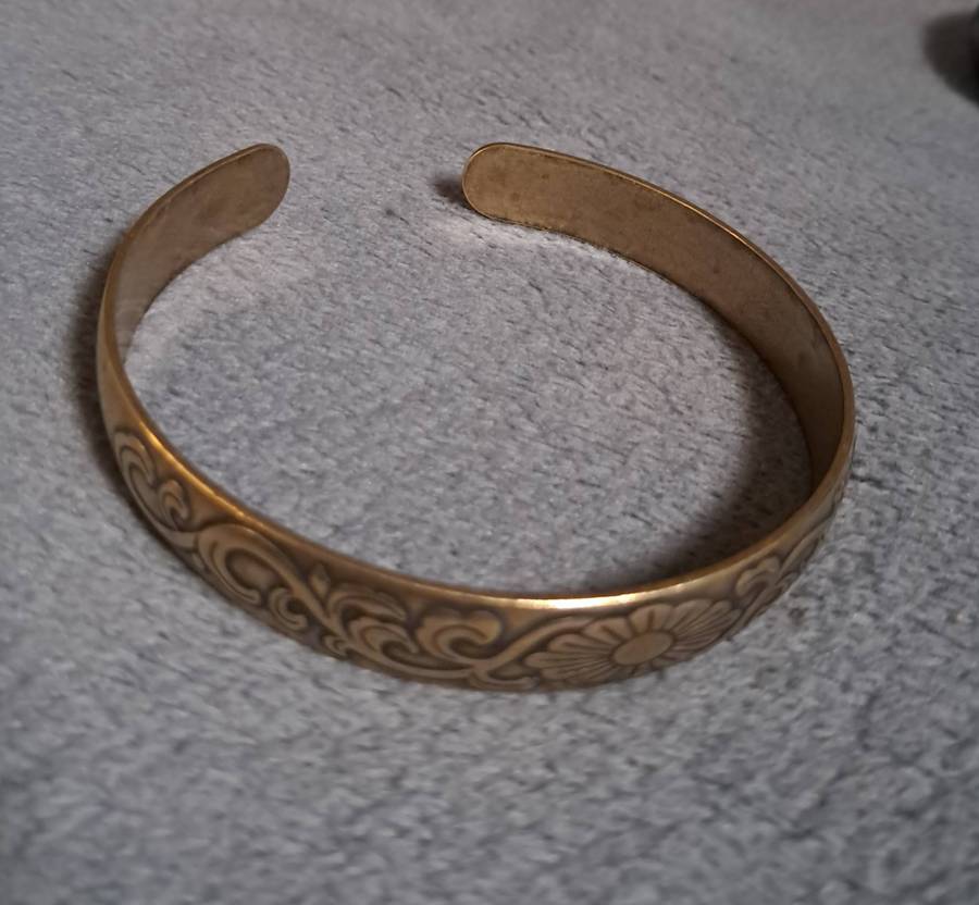 Adjustable Copper Bangle