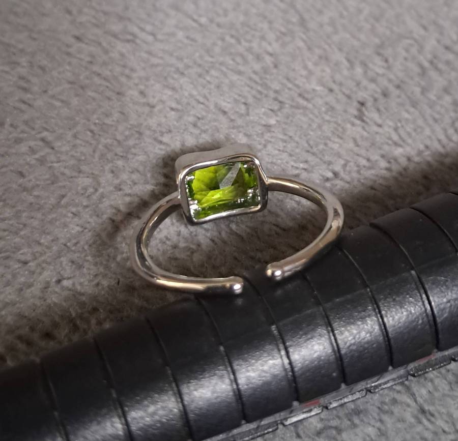 Silver Plated Adjustable Ring
