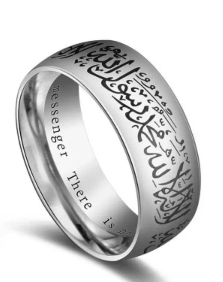 Size 7 Stainless Steel Ring