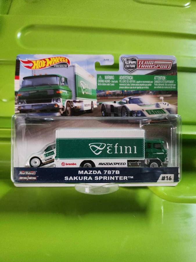 Sakura Mazda Race Team   Hotwheels collection