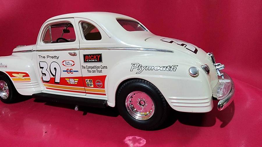 41' Plymouth Stock Dragster (1:18) by Road Legends