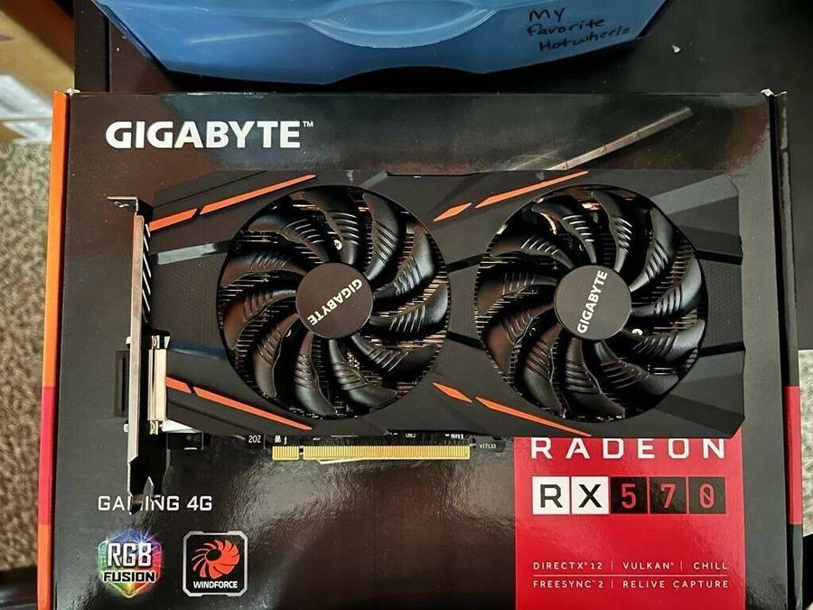 Gigabyte RX570 Gaming Graphics Card