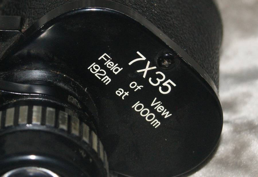 Pair of "Plus" 7x35 extra wide angle binoculars @@ CCRRAAZZYY R1 START