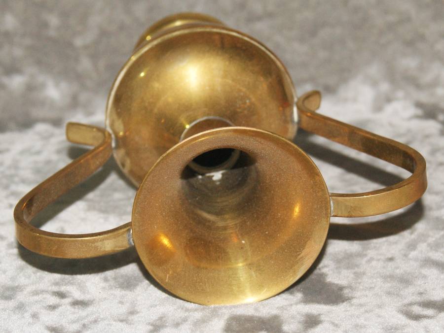 Vintage brass 2 handled jug
