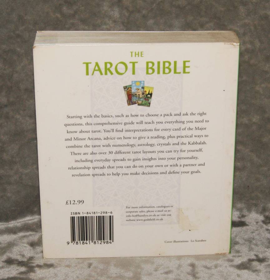 "The Tarot Bible" by Sarah Bartlett