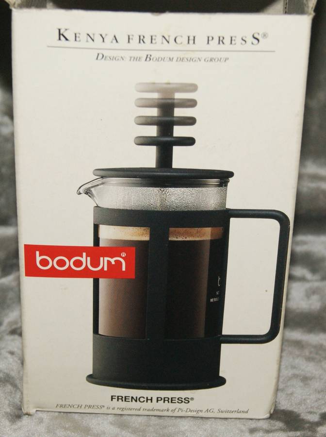 Brand new Bodum Kenya french press in original box