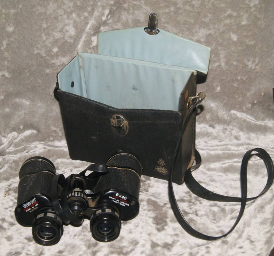 Tasco 8x40 lightweight fully coated model 309 binoculars in original box @@ CCRRAAZZYY R1 START