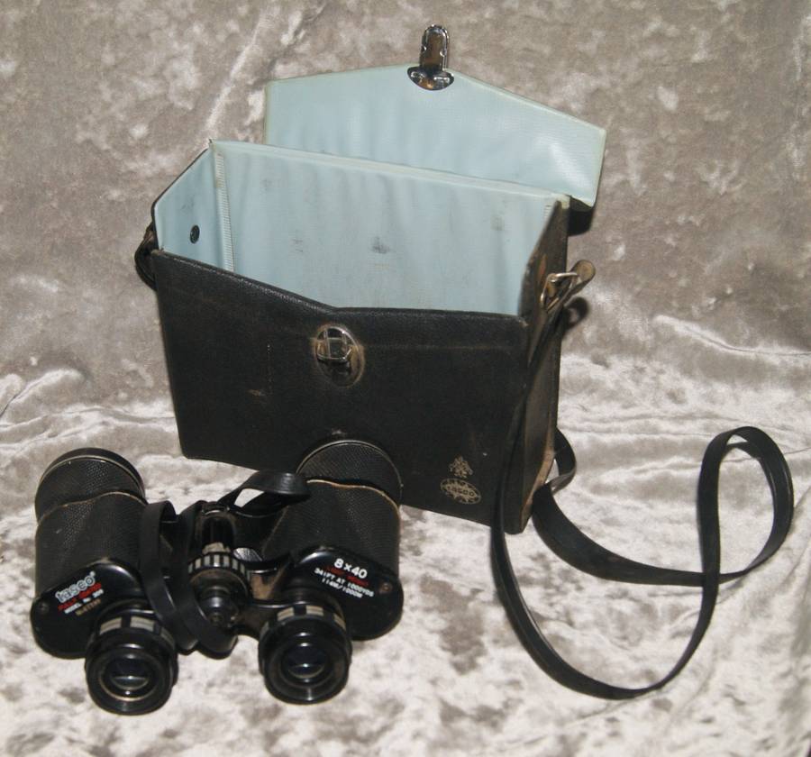 Tasco 8x40 lightweight fully coated model 309 binoculars in original box @@ CCRRAAZZYY R1 START