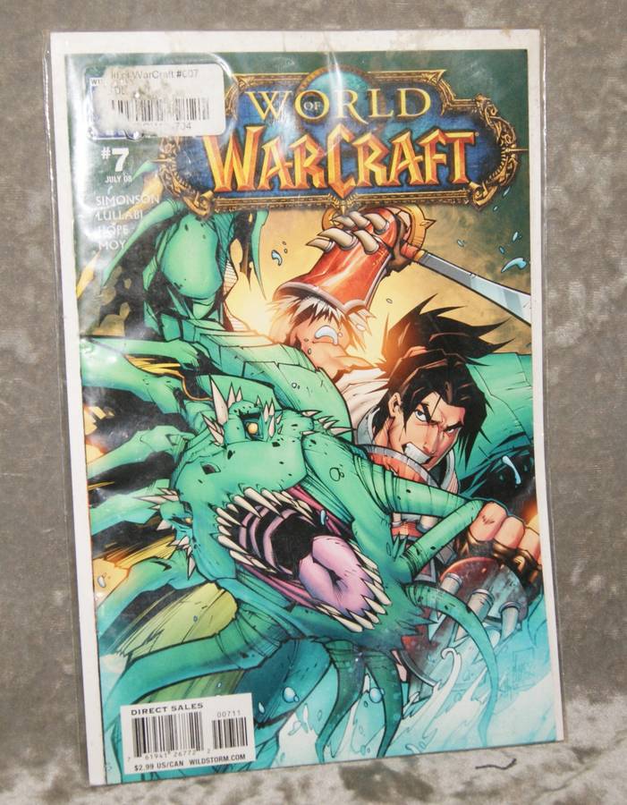World of Warcraft Expansion Pack and WoW Number 7 Comic Book