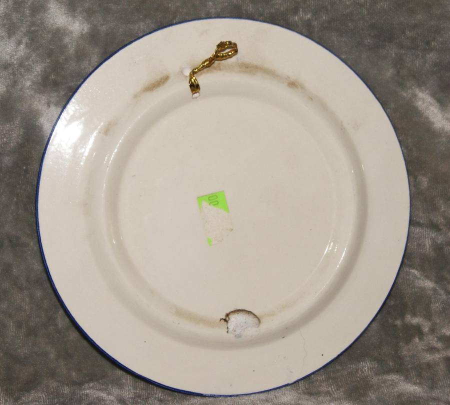 Hand painted vintage decorative wall plate @ Crazy R1 start