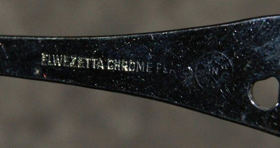 Vintage Elwezetta chrome plated olive spoon @ crazy R1 start