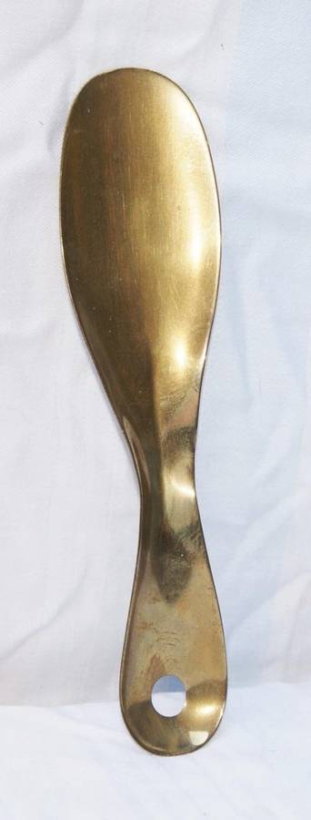 Brass shoe horn @ crazy R1 start