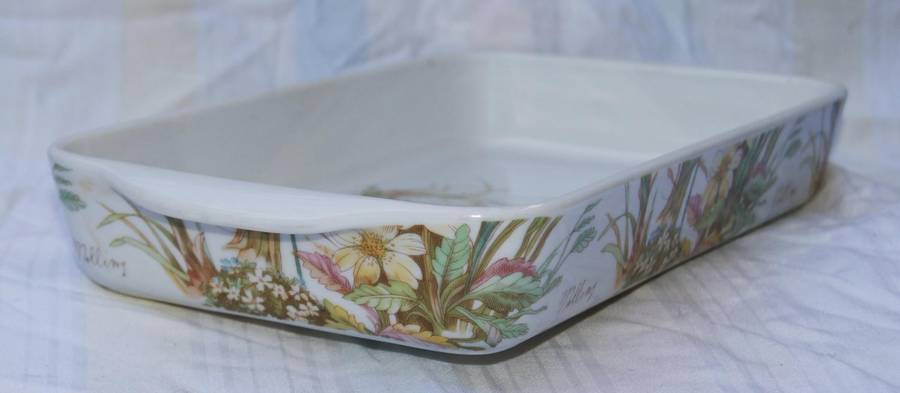 Vintage Pillivuyt rectangular dish (2 of 2)