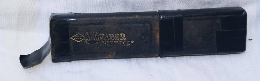 Vintage A.W. Faber Castell Pocket Slide Rule  Model 61/98/319 R.L. Esson & Co. Marked