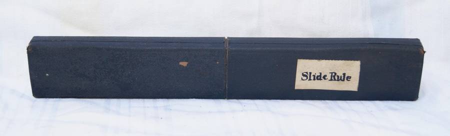 Vintage Full-Size Reversible Wooden Slide Rule