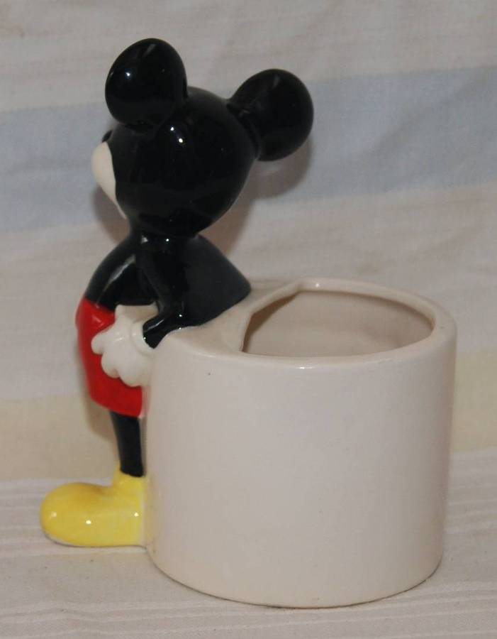 Mickey Mouse Sugar Bowl "Walt Disney Productions"