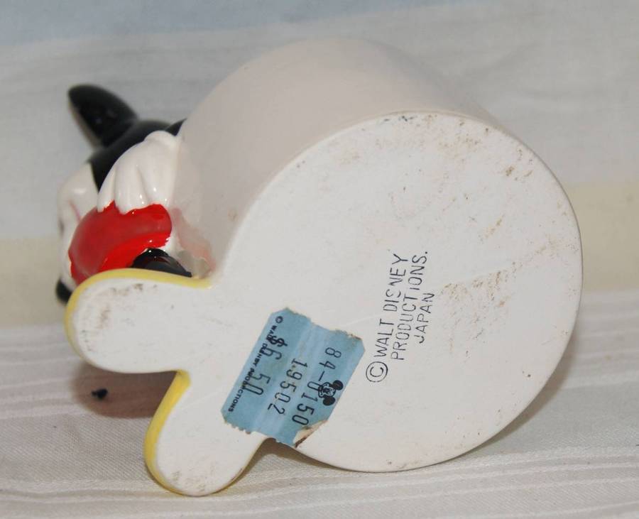 Mickey Mouse Sugar Bowl "Walt Disney Productions"
