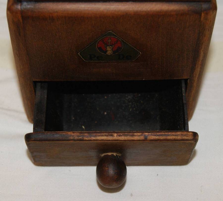 Vintage "Pe De" Coffee Grinder