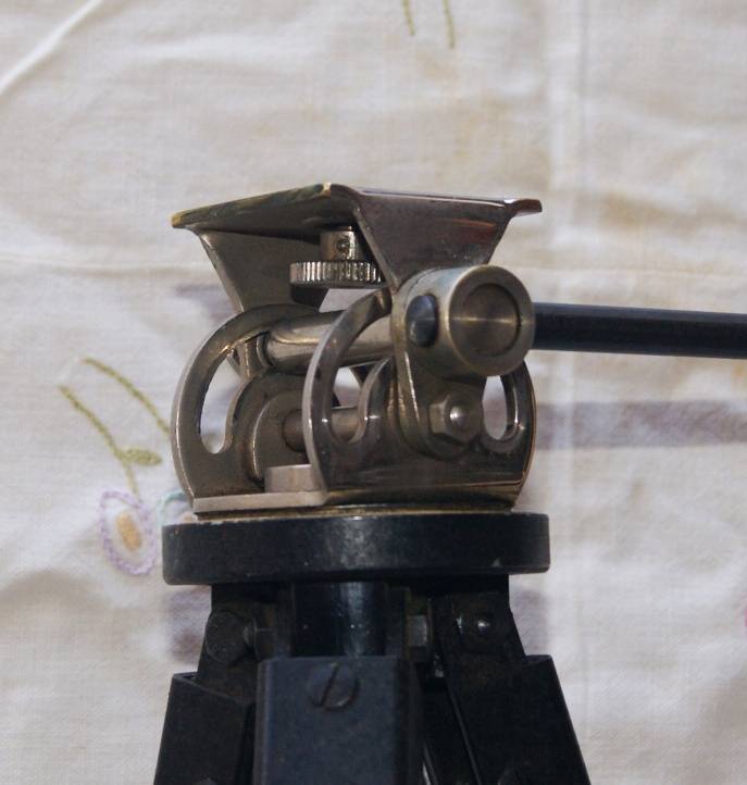 Vintage Tripod in Leather Case