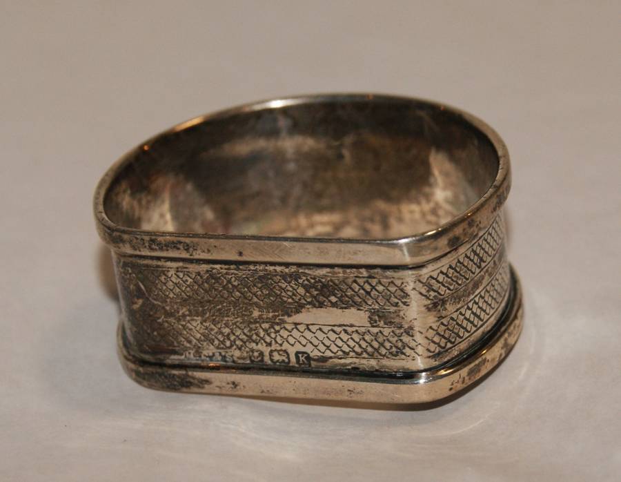 Birmingham 1934 Hallmarked Silver Serviette Ring (11.2g) @@ CCRRAAZZYY R1 START