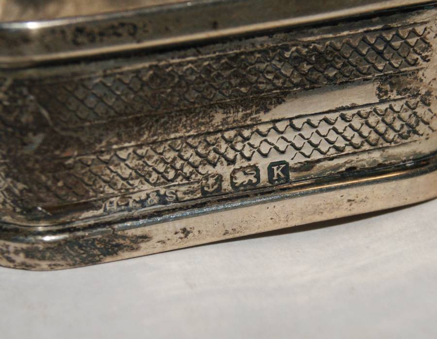 Birmingham 1934 Hallmarked Silver Serviette Ring (11.2g) @@ CCRRAAZZYY R1 START