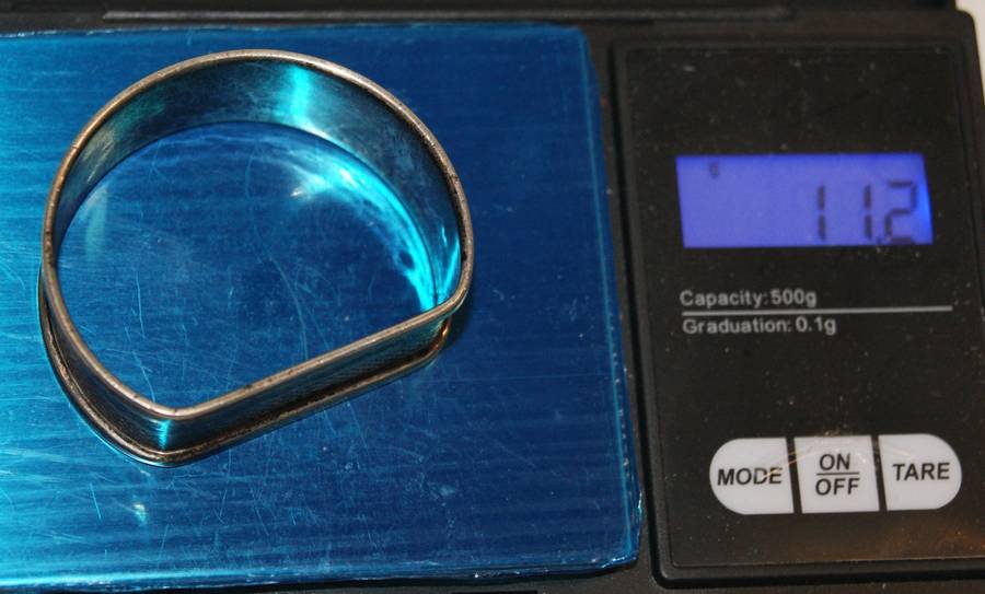 Birmingham 1934 Hallmarked Silver Serviette Ring (11.2g) @@ CCRRAAZZYY R1 START