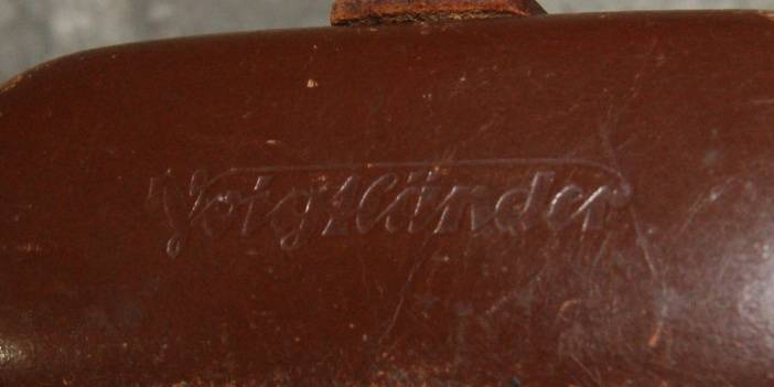 Vintage Voigtlander Vito B color- skopar 50mm lens camera in original leather case @ CRAZY R1 START